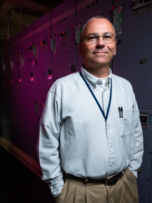 Paul Ray, Plant Manager, North Cary Water Reclamation Facility stands in the operations control room. 

Photo/Jay Anderson for TPO Magazine